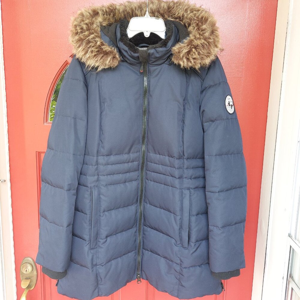 Arctic Expedition Down/Poly Parka with Removable Hood